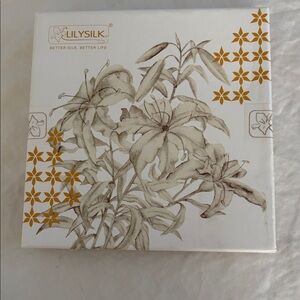 Lilysilk 100% Silk Standard Pillow Case Ivory NIB
